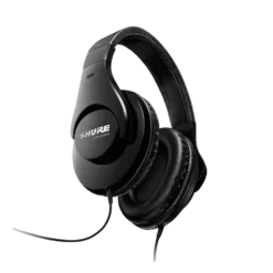 אוזניות Shure SRH240A מקצועיות 40 מ"מ סגורות לאודיו ביתי ומקצועי באחריות יבואן רשמי