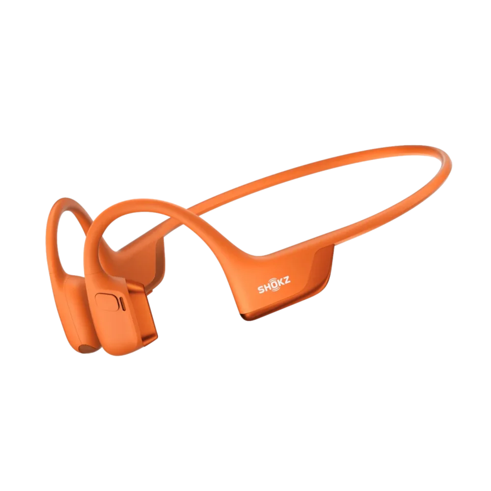 אוזניות Shokz OpenRun Pro 2 כתום Bluetooth IP55 10 שעות סוללה באחריות יבואן רשמי