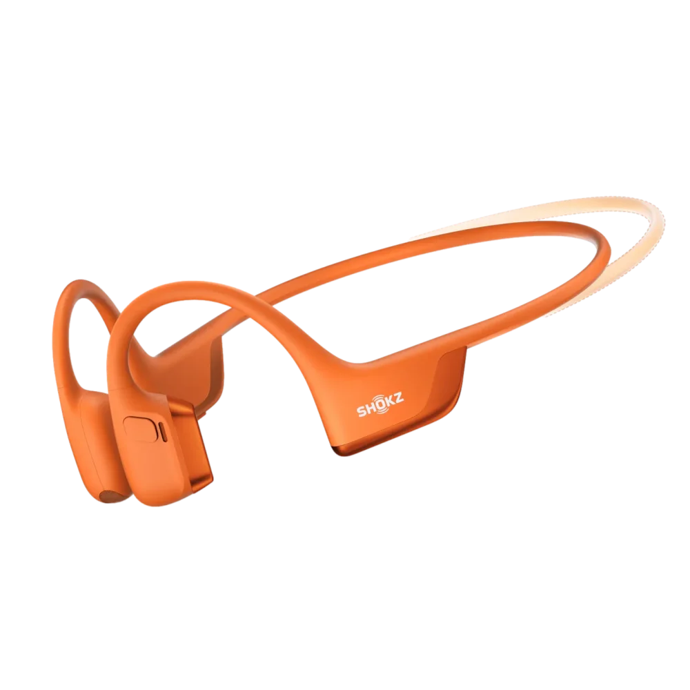 אוזניות Shokz OpenRun Pro 2 mini כתום Bone Conduction IP55 10h Bluetooth באחריות יבואן רשמי