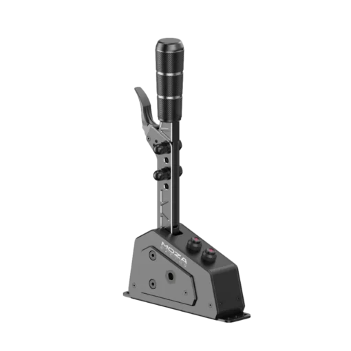 בלם יד MOZA SGP Sequential Shifter מקצועי עם חיישן דיוק גבוה RGB 1.7 ק"ג קומפקטי למערכות סימולציה באחריות יבואן רשמי