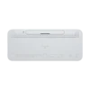 מקלדת אלחוטית Logitech POP ICON KEYS אוף-וויט Bluetooth מקשי פעולה מותאמים אישית 3 שנות אחריות יבואן רשמי
