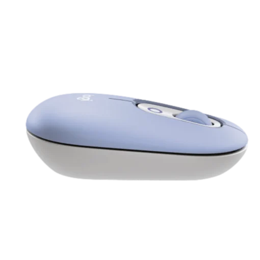 סט מקלדת ועכבר אלחוטיים Logitech POP Icon Combo Bluetooth לילך קומפקטי עם קיצורי דרך מהירים באחריות יבואן רשמי
