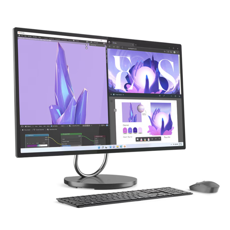 מחשב נייד Lenovo Yoga 9 i9 13900H 32GB 1TB 31.5" UHD Storm Grey WIN11 באחריות יבואן רשמי