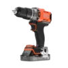 מקדחת פטיש נטענת BLACK+DECKER 18V 45Nm 2Ah קומפקטית באחריות יבואן רשמי
