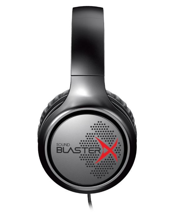 אוזניות גיימינג Creative Sound BlasterX H3 40mm 20Hz-20kHz PC PS4 Xbox One באחריות יבואן רשמי – תמונה 2