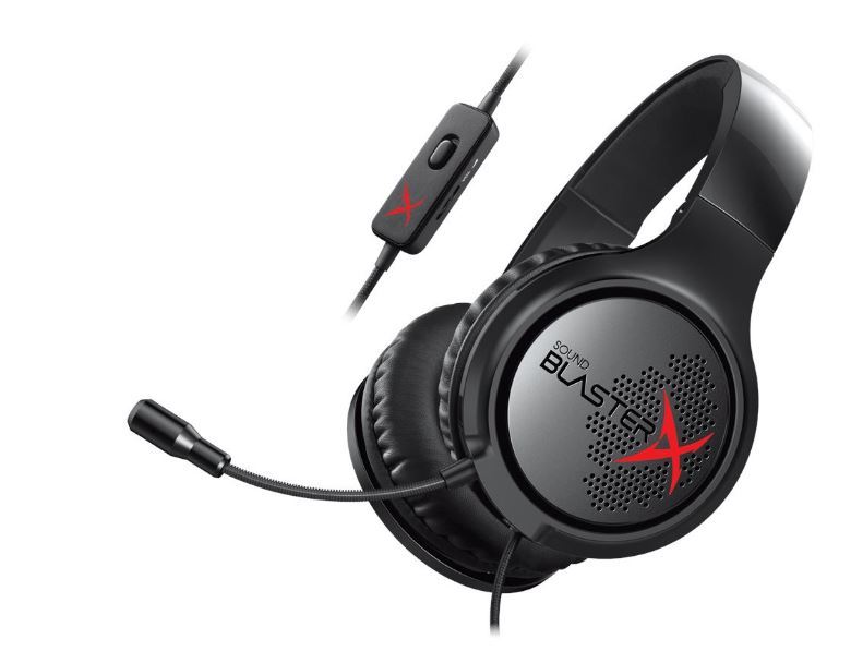אוזניות גיימינג Creative Sound BlasterX H3 40mm 20Hz-20kHz PC PS4 Xbox One באחריות יבואן רשמי – תמונה 3