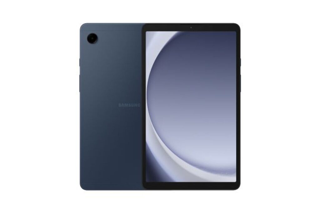טאבלט Samsung Galaxy Tab A9+ – מסך 11" WUXGA 1920x1200 בקצב 90Hz – מעבד Qualcomm SM6375 – זיכרון 8GB – אחסון 128GB – 5G – סוללה 7040mAh – צבע כחול כהה