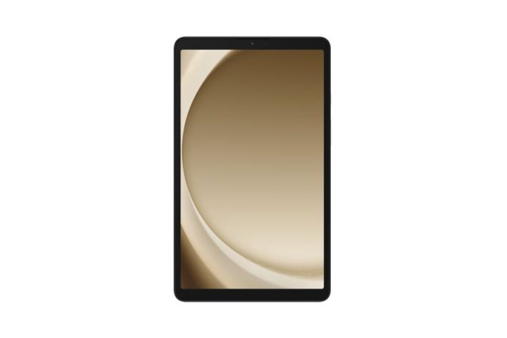 טאבלט Samsung Galaxy Tab A9 – מסך 8.7" WXGA+ 800x1340 – מעבד MediaTek MT8781 – זיכרון 4GB – אחסון 64GB – סוללה 5100mAh – Wi-Fi – צבע כסוף