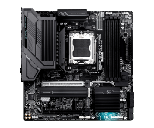 ⁦לוח אם GIGABYTE B850M GAMING X WIFI6E Micro ATX DDR5 AM5 8200MHz 4 זיכרון PCIe 5.0 2.5GB LAN BT 5.3 באחריות יבואן רשמי 3 שנים⁩ – תמונה ⁦2⁩