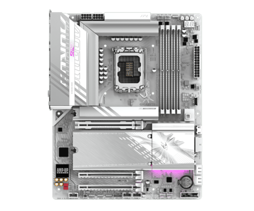 ⁦לוח אם לאינטל Gigabyte Z890 AORUS ELITE WIFI7 DDR5 ATX LGA1851 דור 15 עם 3 חריצי M.2 ו-WIFI 7 באחריות יבואן רשמי 3 שנים⁩ – תמונה ⁦2⁩