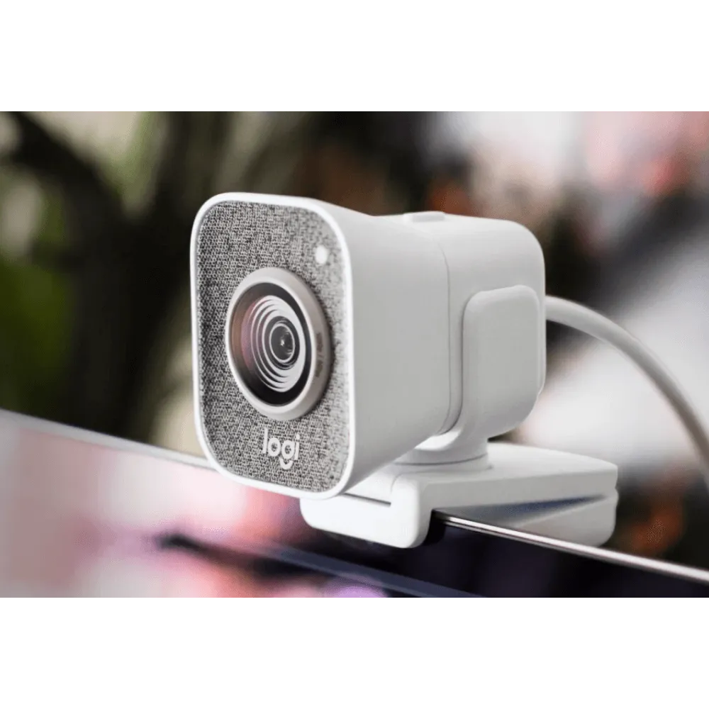 מצלמת רשת Logitech StreamCam Full HD 1080p 60fps שחור, מיקרופון מובנה, באחריות יבואן רשמי