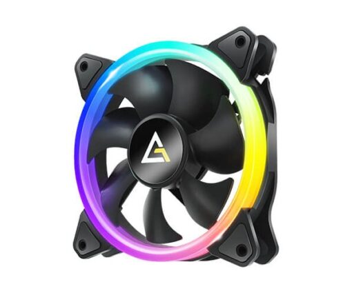 ⁦מאווררים למארז ANTEC NEON 120 ARGB שחור 3 יחידות 120 מ"מ Hydro Bearing ARGB באחריות יבואן רשמי⁩ – תמונה ⁦2⁩