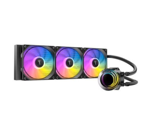 ⁦קירור נוזלי ANTEC VORTEX LUM 360 ARGB RGB 3x120mm 280W TDP תואם Intel ו-AMD באחריות יבואן רשמי⁩ – תמונה ⁦2⁩