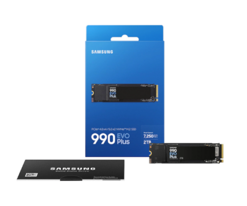 ⁦דיסק SSD פנימי Samsung 990 EVO PLUS 2TB PCIe 4.0 NVMe מהירות 7250/6300 MB/s באחריות יבואן רשמי 5 שנים⁩ – תמונה ⁦4⁩