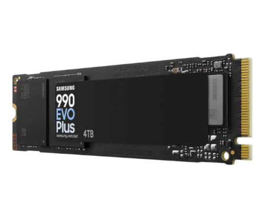⁦דיסק SSD פנימי Samsung 990 EVO PLUS 4TB PCIe 4.0 NVMe מהירות 7250/6300 MB/s באחריות יבואן רשמי 5 שנים⁩ – תמונה ⁦2⁩