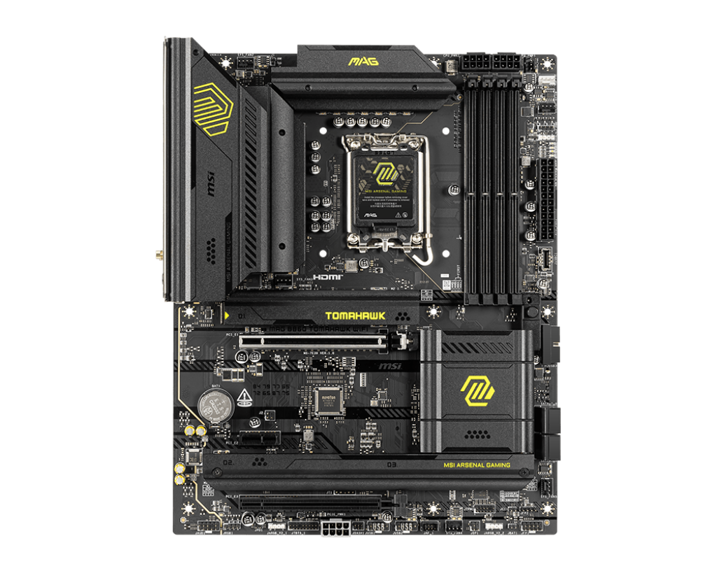 לוח אם MSI MAG B860 TOMAHAWK WIFI – תמונה 2