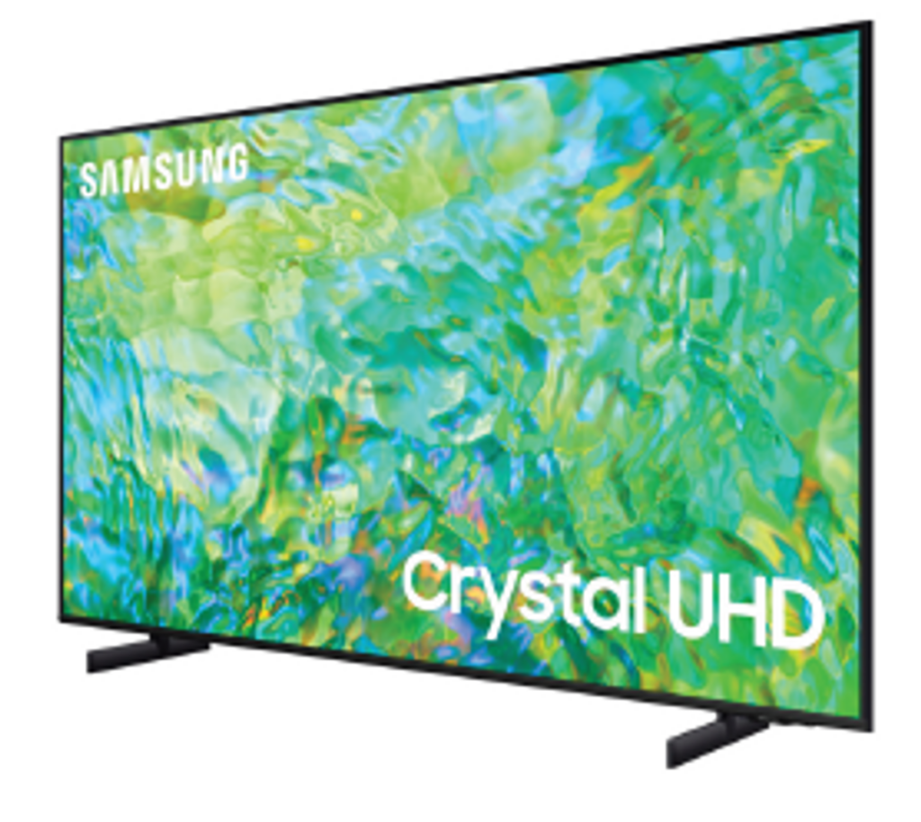 טלוויזיה סמסונג 43 אינץ' 4K Crystal UHD Smart TV Bluetooth Game Enhancer מעבד תמונה 4K באחריות יבואן רשמי