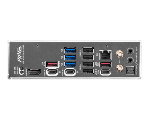 ⁦לוח אם MSI MAG X870E TOMAHAWK WIFI AM5 DDR5 WiFi 7 4x M.2 4x SATA III מהיר ויציב באחריות יבואן רשמי⁩ – תמונה ⁦4⁩