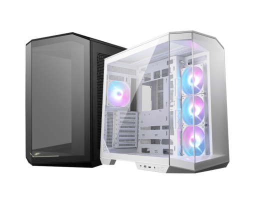 מארז מחשב MSI MAG PANO 100R PZ Mid-Tower לבן ATX מרחב פנימי מרווח 380mm תומך 8 חריצי הרחבה באחריות יבואן רשמי