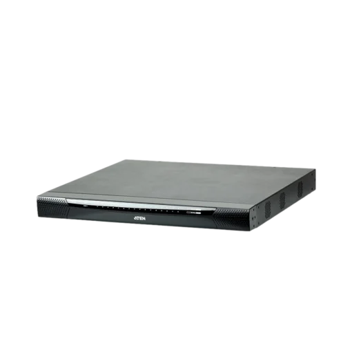 ⁦מתג KVM מסך LCD 19 אינץ' ATEN 16 יציאות תומך 256 שרתים באחריות יבואן רשמי 3 שנים⁩ – תמונה ⁦2⁩