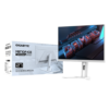 מסך גיימינג Gigabyte M27QA ICE 27 QHD 180Hz 1MS IPS HDR Ready לבן באחריות יבואן רשמי 3 שנים