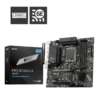 לוח אם MSI PRO B760M-A WIFI DDR5 12/13 דור Intel LGA1700 זיכרון 192GB 2 חריצי PCIe WiFi 6E באחריות יבואן רשמי