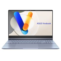 מחשב נייד ASUS Vivobook S15 OLED 15.6 3K Ultra 9 Processor 32GB DDR5 1TB SSD Mist Blue Win11 באחריות יבואן רשמי