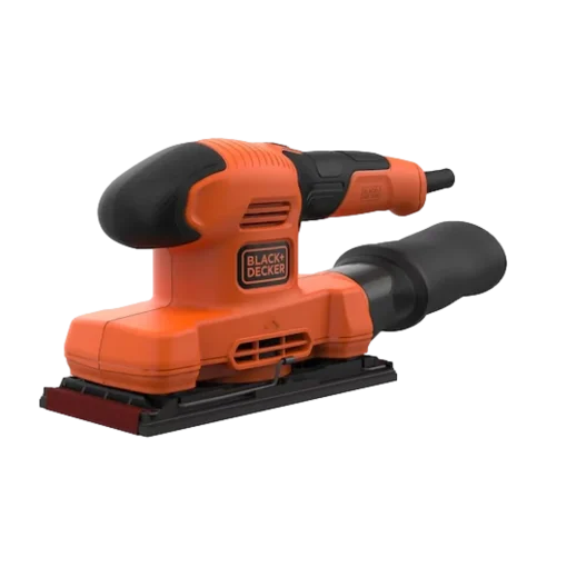 מלטשת חשמלית מלבנית BLACK and DECKER BEW220 QS 200W 14000 סלד באחריות יבואן רשמי