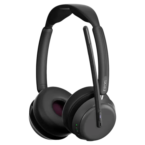 ⁦אוזניות אלחוטיות EPOS 1060T On-ear Bluetooth ANC USB-C שחור באחריות יבואן רשמי⁩ – תמונה ⁦2⁩