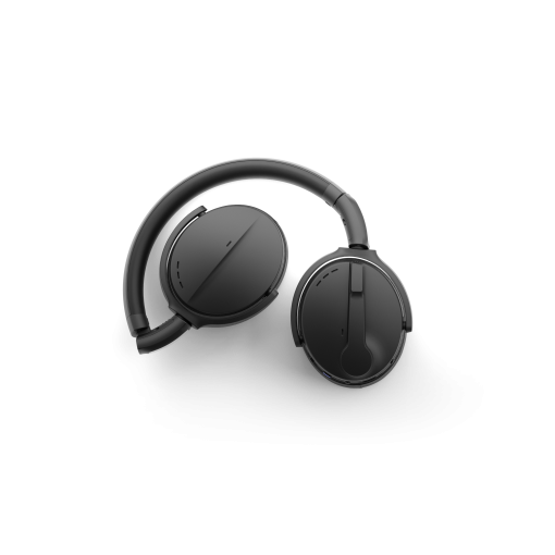 ⁦אוזניות אלחוטיות Lenovo EPOS 561 שחור On-ear עם מיקרופון ANC USB-C באחריות יבואן רשמי⁩ – תמונה ⁦7⁩