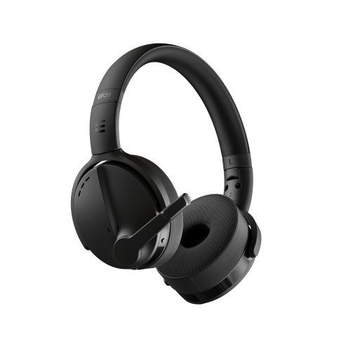 ⁦אוזניות אלחוטיות Lenovo EPOS 561 שחור On-ear עם מיקרופון ANC USB-C באחריות יבואן רשמי⁩ – תמונה ⁦11⁩