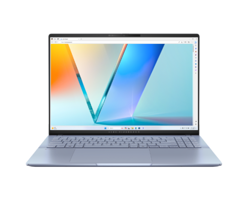 מחשב נייד ASUS VivoBook S16 OLED Ultra 7 255H 16GB 1TB 3.2K 120Hz Intel Arc DOS