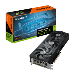 כרטיס מסך GIGABYTE GeForce RTX 5070 Ti EAGLE OC 16GB GDDR7 PCI-E 5.0 באחריות יבואן רשמי 3 שנים