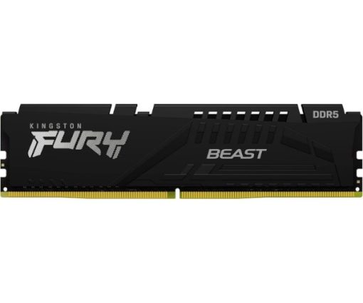 ⁦זכרונות Kingston Fury Beast DDR5 32GB 6000MHz CL30 Dual Channel Intel XMP AMD EXPO באחריות יבואן רשמי 3 שנים⁩ – תמונה ⁦2⁩