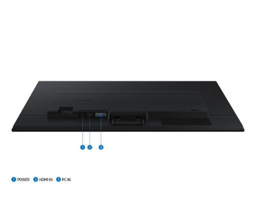 ⁦מסך מחשב SAMSUNG 27 אינץ' Full HD IPS 100Hz VGA+HDMI שחור באחריות יבואן רשמי 3 שנים⁩ – תמונה ⁦3⁩