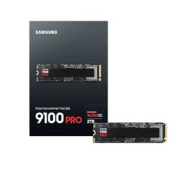 דיסק SSD פנימי Samsung 9100 PRO 2TB PCIe 5.0 NVMe מהירות 14700/13300 MB/s באחריות יבואן רשמי 5 שנים