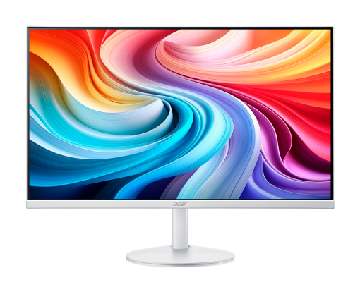 מסך מחשב Acer 24 אינץ' Full HD 120Hz IPS לבן, זמן תגובה 1ms, באחריות יבואן רשמי