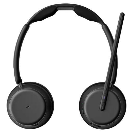⁦אוזניות אלחוטיות Lenovo EPOS 1061T On-ear Bluetooth ANC USB-C שחור באחריות יבואן רשמי⁩ – תמונה ⁦4⁩