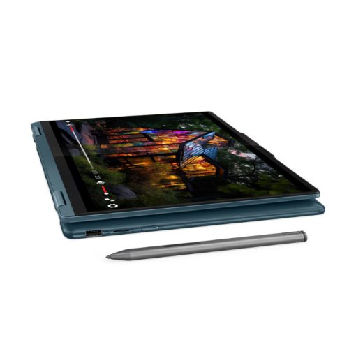 ⁦מחשב נייד Lenovo Yoga 7 2in1 14 Intel Core Ultra 5 16GB 512GB SSD מסך מגע 14 אינץ WUXGA Tidal Teal באחריות יבואן רשמי⁩ – תמונה ⁦2⁩