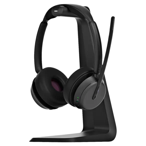 ⁦אוזניות אלחוטיות Lenovo EPOS 1061T On-ear Bluetooth ANC USB-C שחור באחריות יבואן רשמי⁩ – תמונה ⁦2⁩