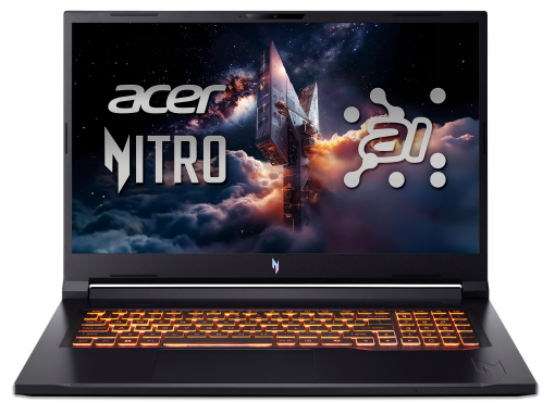 Acer Nitro V17 AI Ryzen AI 5-340 16 512 DOS
