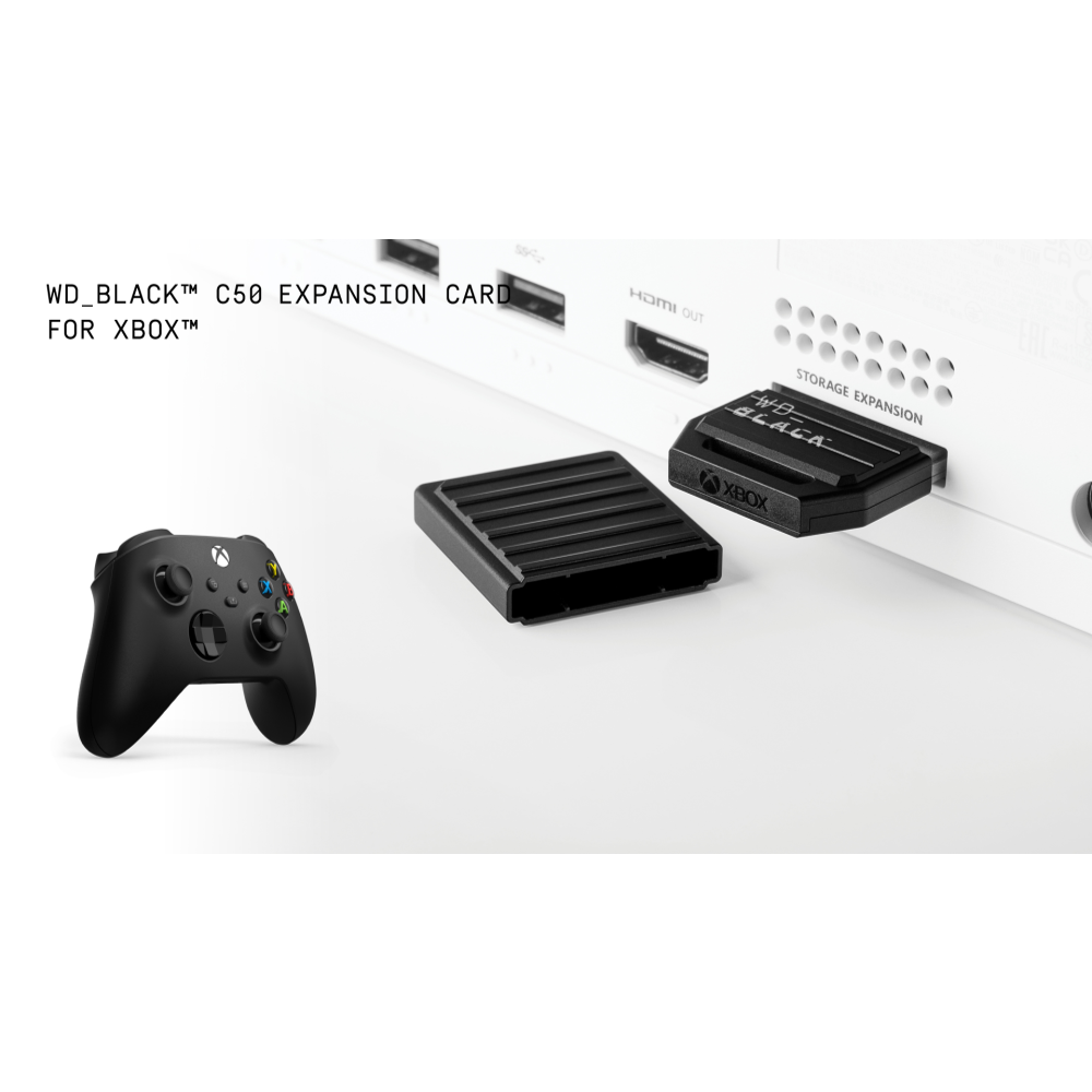 באנדל wd c50 1t + בקר שחור XBOX