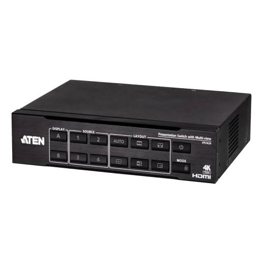 VP2420 4X2 4K HDMI with Multi View מבית ATEN