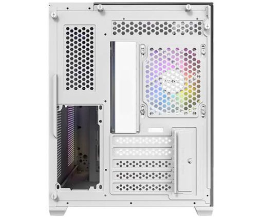 ⁦מארז מחשב Antec CX600M Trio ARGB White Micro-ATX עם 3 מאווררי ARGB 120mm תומך בלוחות אם בגודל Micro-ATX ו-Mini-ITX עם מקום ל-3 דיסקים פנימיים ותמיכה בקירור נוזלי ובכרטיסי מסך באורך עד 410mm בצבע לבן באחריות יבואן רשמי⁩ – תמונה ⁦3⁩