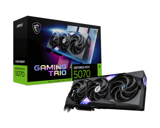 כרטיס מסך MSI  RTX 5070 12G GAMING TRIO OC