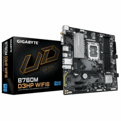 לוח אם אינטל GIGABYTE B760M D3HP WIFI6 mATX DP HDMI VGA LGA1700