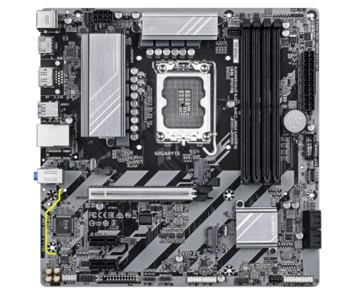 ⁦לוח לאינטל דור 15 Gigabyte B860M D3HP Micro-ATX DDR5⁩ – תמונה ⁦2⁩