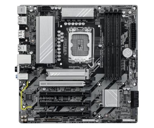 ⁦לוח לאינטל דור 15 Gigabyte B860M DS3H Micro-ATX WIFI BT DDR5⁩ – תמונה ⁦2⁩