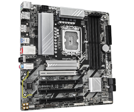 ⁦לוח לאינטל דור 15 Gigabyte B860M DS3H Micro-ATX WIFI BT DDR5⁩ – תמונה ⁦3⁩