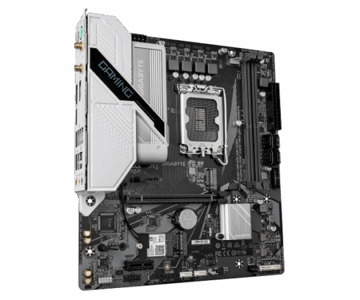 ⁦לוח אם אינטל H610M GAMING WIFI DDR4 2XDP HDMI BT LGA1700⁩ – תמונה ⁦3⁩